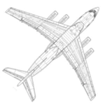 construction of aircraft android application logo